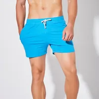 Herren Shorts Training Kleidung für Männer Fleece Jogger Tennis elastische Taille reine Farbe Baumwollschweiß Sportstil Training