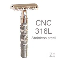 NXY Razor DSCOSMECT Z0 316L من الفولاذ المقاوم للصدأ مزدوج الحافة السلامة 220701