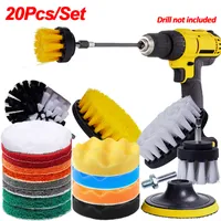 Scrub Drill Brush Drill Brushes For Screwdriver Carpet Brush Car Cleaning Tools For Wooden Furniture Tire Wheel Rim Cleaning 220531