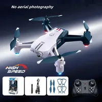2022 New Aircrafts V15 Mini RC Airplane 6K HD Dual Camera RC Drone Foldable Quadcopter Kids Outdoor Toys