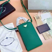 HH Fashion Mini Unisex Saffiano Mobile Phone Bag Outdoor Personalt