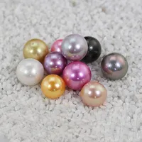 Other Amazing Freshwater Oyster With White Edison&#39;s Pearl Inside 9-13MM Edison Gift For Women Party DIY Jewelry 9 Colors PJW315Other Edw