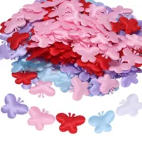Party -Dekoration PCS Butterfly -Form -Schwamm Konfetti Hochzeitsblätter Tischdekorationen für Valentine Geburtstagsfest Suparty