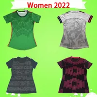 Femmes 2022 MEXICO SOCCER JERSEY Home Green Red National Blanc Noir 21 22 23 Ladies Camiseta Chicharito Lozano Guardado Carlos Vela Girls