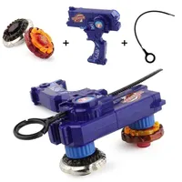 Beyblades Set Metal Fusion Toys Bayblades Burn and Launchers Toy Bey Blade Juguete con lanzadores duales Tops de metal spinner Hand LJ2012236K