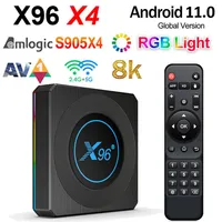 X96 x4 Android 11.0 TV -Box Amlogic S905X4 4GB 64 GB 4GB32GB Quad Core 2,4G/5G WiFi BT4.1 AV1 8K Smart Media Player Home Movie 4G32G3355