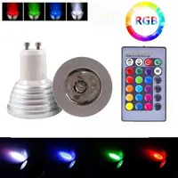 GU10 Dimmable Remote Control LED LED RGB Spotlight Bulbs 5W Decorazione per la casa Colore Magic Holiday RGB Lighting Remote Control H220428