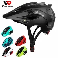 Ciclismo oeste ultralight Bike Helmet Safety Sports Virs Casco Ciclismo Protective Mountain Road Bicycle Hombres Mujeres Casco 220705