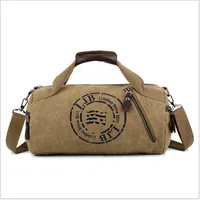 Durable Multifunction Handbag Men Canvas Training Gym Bag Women Fitness Outdoor Sporting for Male&Female Backpack 220628
