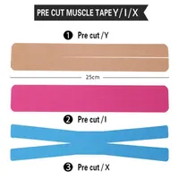 5CMX5M Pre Elbow Cut Muscle Support Kinesiology Kinesiology Kinesiología Cepa muscular Ligamento Patch Y-I ST236V