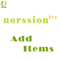 Norssion Pro에 대한 지불 링크 추가 가격 추가 항목