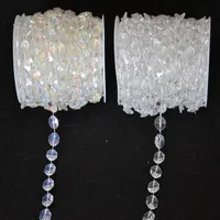 30 Meters Diamond Crystal Acrylic Beads Roll Hanging Garland Strand Wedding Birthday Christmas Decor DIY Curtain WT052260s