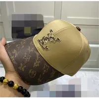 Modeherenontwerper Bucket Hat For Men Women Brand Letter Caps 4 Seasons verstelbare luxe sport bruin honkbalhoeden cap bindende zonnebonden 59595