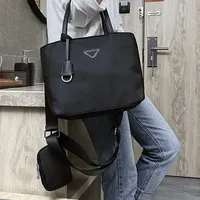 Handbag Women Luxurys Designers Bags Neg￳cios colarinho branco Viagem casual Ribbon Bacha de nylon Zipper em GO