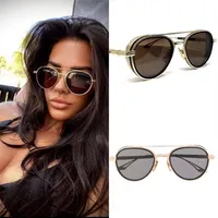 A DITA EPILUXURY 4 Top Luxury High Quality Brand Designer Solglasögon för män Kvinnor Ny Selling World Famous Fashion Show Italian Sun Glasses Eye Glass Exclusive Shop