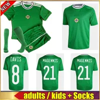 22 23 Northern Ireland Top quality soccer jerseys home men kids shirts Socks McGINN BOYCE LAFFERTY football jersey EVANS DAVIS MAGENNIS