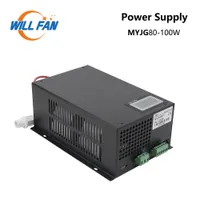 Lazer Gravür ve Kesme Makinesi için MYJG-100W 80-100W CO2 Lazer Güç Kaynağı Kategorisi Fan edecek
