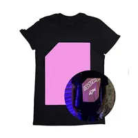 Kaus Bercahaya duofan kaus wanita menyala interaktif kaus dalam gelap lukisan grafiti pakaian keluarga bercahaya dengan lampiu 220613