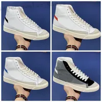 Mais novo Spooky Mid Sneakers 2 0 Обувь Мрака Reepers All Eve Mens Mulheres Branco Cinza Preto Casual Sapato de Skate RK02242U