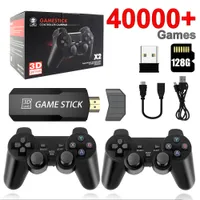 Game Controllers Joysticks GD10 Video Console 64G 4k TV Stick Builtin 15000 s Wireless pad Retro Handheld Player for PS1PSPGBA 230206