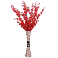 装飾的な花の花輪の花の造られた花の藤の花瓶の結婚式El Diyホーム装飾アクセサリーアレンジメント織りバスケット