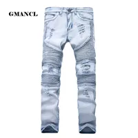 Jean skinny jean snellito elastico slim jeans jeans jeans hip hop pantaloni lavati jeans più taglia 2842ya558 220629