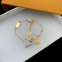 Fashion Necklace Designer Heart Shape Bracelet for Men and Women Jewelry High Quality