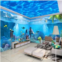 3d room wallpaer custom mural po Dreamland world theme pavilion space background wall painting 3d wall murals wallpaper for wal2852