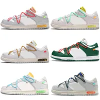 Designers Dunksb Casual Shoes SBdunk Dear Summer Lot 1 09 Of 50 Collection Red Pine Orange Green SB DunkEs Low White OW The 50 TS Trainer Chunky UNC Mens Women Sneakers Y8
