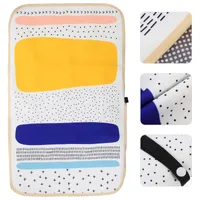 Baby Portable Changing Pad Waterproof Compact Diaper Mat Baby Shower Gift 220701