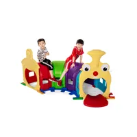 Giochi per bambini Smiley Little Genius Train Tunnel - Struttura da gioco per bambini al coperto/esterno a casa asilo nido o in età prescolare W51620871