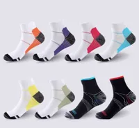 Breathable Compression Ankle Socks Anti-Fatigue Plantar Fasciitis Heel Spurs Pain Short Socks Running Socks For Men Women Accessories