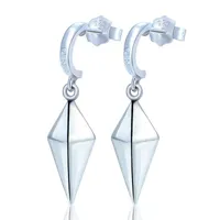Lustre de candelabro de anime Fairy Tail Erza Eardrop Cosplay 925 Brincos de joias de joias de joias de prata presentes