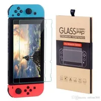 Para o Nintendo Switch Tempered Glass Screen Protector Film 2 5d 9h Pack 2 Pack com pacote de varejo286T