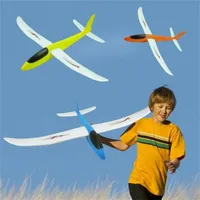 Spielzeug für Kinder Schaum Hand werfen Flugzeug Großes Meter Modell Outdoor Education Equipment Kinder Geschenk 220809