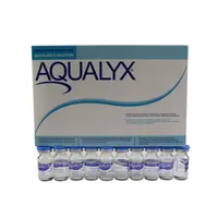 Aqualyx 10バイアルx顔と体の脂肪溶解のスリミング用の8ml