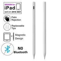 ipad touch screen pens tilt pressure-sensitive pen with magnetic suction anti-mistake stylus capacitive suitable for iPad 2018-2021