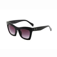Designer donna occhiali da sole occhiali da sole di marca con lettera estate spiaggia occhiali da sole moda adumbral 9 colori