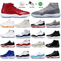 Jumpman 11 Men Basketball Shoes 11S Cool Grey Sneakers University Low Legend Citrus Blue white Bred Concord 45 space jam Gamma Sports Trainers Eur 40-47