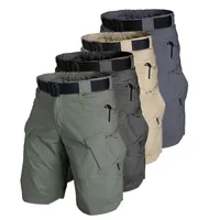 Shorts para hombres Classic Tactical Tactical actualizado impermeable rápido seco múltiple pantalón corto pantalón de caza de pesca al aire libre CARGO MILITAR CARGO