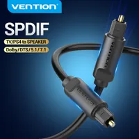 Vention Digital Optical Audio Cable Toslink SPDIF Coaxial Cable 1m 2m for Amplifiers Blu-ray Xbox 360 PS4 Soundbar Fiber Cablefr