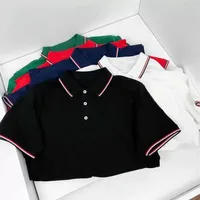 Дизайнерские мужские рубашки Polo Рубашки для женских футболок модная одежда Письмо Письмо Письмо Бизнес с коротким рукавом Calsic Tshir