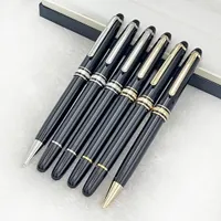 Yamalang MST 163 hartsbollpunkt Pens Pens High Quality Limited Edition Luxury Roller Ball Signature Pen School Office Writing Valfritt fontän