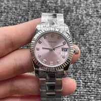 watch R olex 31mm Women Automatic Watch 316 Stainless Steel Sapphire Glass Girl Ladies Mechanical Folding Clasp with Safety