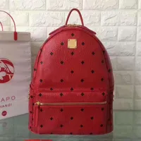 Top quality classic fashion Korean version punk rivet backpack travel backpack male and female student school bag264B