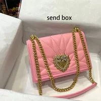 Lady Bags Top Quality Luxury Designer Bag Сердце жемчужное лопалочное мешок цепь модного плеча с перекрестным брендом знаменито