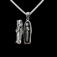 Pendant Necklaces Est Necklace 316L Stainless Steel Jewelry Punk Style MUMMY With ChainPendant NecklacesPendant