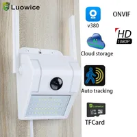 WIFI 1080P IP Camera Wireless Surveillance Cameras Outdoor Wall Light Webcam Network Security Cam PIR Motion Detection Sensor286h
