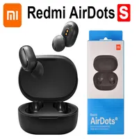 Xiaomi Redmi Airdots S TWS Wireless Bluetooth 5.0 Earphones Stereo Bass With Mic Hands Noise Reduction Tap Control241R