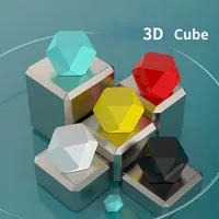 Nuevo 3D Intelligence Magic Cube Puzzle antiestress juguete regalo infantil colorido estrés reliever educativo inteligencia adulto juegos de ansiedad juguetes spinner mango
